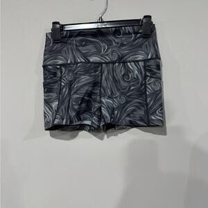 CVG 2.5" Inseam Swirl Marble Athletic Shorts - Squat Proof - Size Small